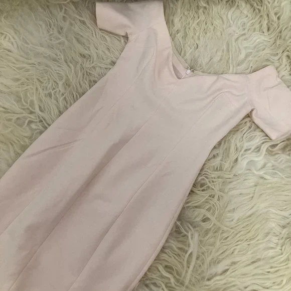 CINQ À SEPT V-Neck Midi Length Dress - Picture 5 of 11